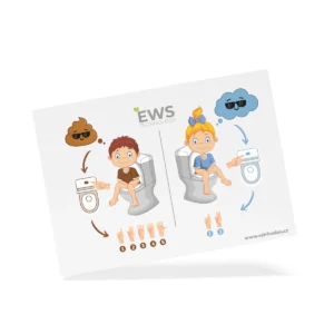 Ochranná známka WC Stop pro vzdělávací prostory